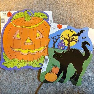 Vintage Halloween Die Cut Set